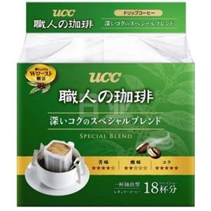 UCC 职人滴漏滤泡式挂耳咖啡粉 18袋