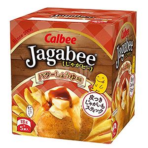 Jagabee卡乐比薯条 黄油酱油味90g×12个