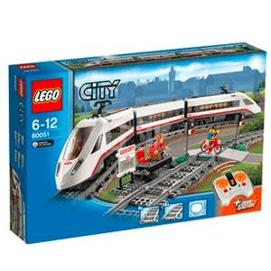 逼真大气！LEGO乐高City城市系列 高速客运列车60051