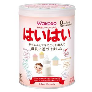 Wakodo和光堂婴幼儿1段、2段奶粉 810g