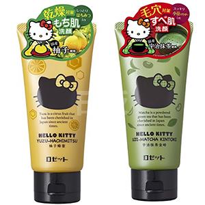 日本ROSETTE Hello Kitty 洗面奶120g 两款可选