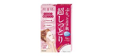 Kracie嘉娜宝肌美精玻尿酸超保湿面膜5片装