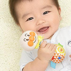 Baby Labo 面包超人 婴儿抓握摇铃