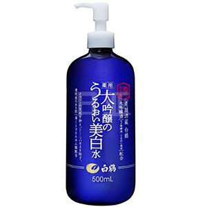 白鹤酒造 玉手箱大吟酿米酒美白化妆水500ml