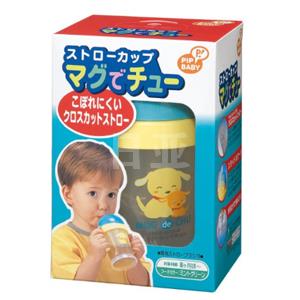 PIP BABY儿童吸管水杯 防漏训练杯