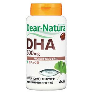 朝日Dear-Natura天然鱼油DHA+银杏叶软胶囊 120粒