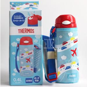 Thermos膳魔师 FHL-400F SKY儿童保温吸管杯 0.4L