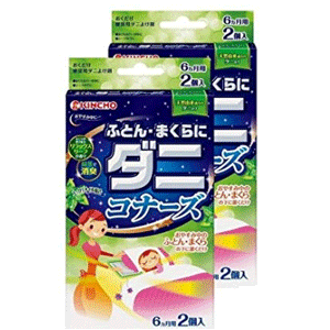 KINCHO金鸟 被褥席子除螨包 安睡款 2个装*2盒