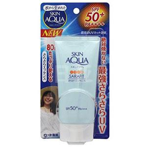 乐敦 SKIN AQUA 水感防晒霜 无香型SPF50+/PA++++ 80g