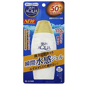 限会员：曼秀雷敦SKIN AQUA防晒乳SPF50+／PA++++ 110g