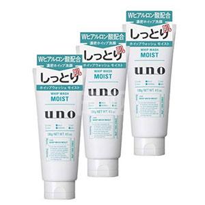 UNO吾诺 WHIP WASH男士洗面奶130g*3 绿色款