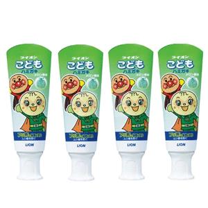 LION狮王 面包超人 儿童牙膏40g*4支多口味