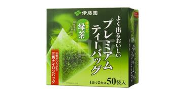 伊藤园 纯天然绿茶立体三角速泡茶包