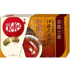 雀巢 KITKAT 烘焙茶口味夹心华夫巧克力饼干 12枚