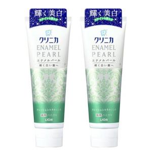 LION狮王酵素珍珠亮白柑橘薄荷味牙膏 130g*2