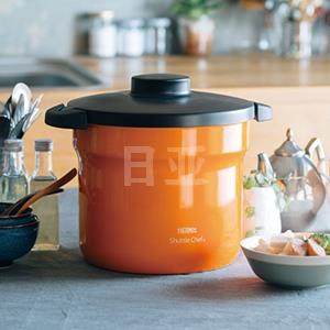 THERMOS膳魔师KBJ-4500真空不锈钢闷烧锅4.3L(4~6人用)两色