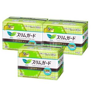 花王乐而雅 瞬吸超薄零触感日用护翼卫生巾 20.5cm*28片*3个