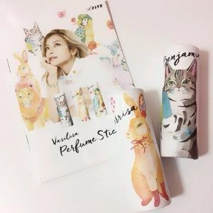 日本模特Rola香水品牌Vasilisa 动物图案固体香水 多款