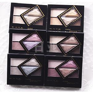 2017新品 KATE暗金魅惑金属钻光5色眼影 六色可选