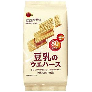 布尔本bourbon 豆乳威化饼干 16枚*6个