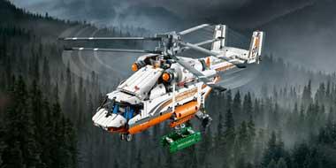 2016年新款，LEGO 乐高 42052 机械组 双旋翼运输直升机