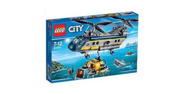 LEGO 乐高 城市系列 60093 深海探险直升机