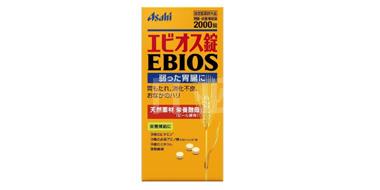 Asahi朝日 啤酒酵母 EBIOS调节胃肠补充营养 2000粒