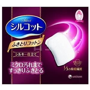2016年新款：日本COSME大赏 Unicharm尤妮佳省水化妆棉 32枚入 紫色盒