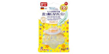 ChuChu Dentistar 夜光式婴儿防哨牙安抚奶嘴 6个月~1岁