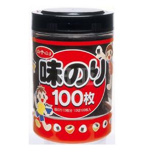 白子 儿童即食营养补钙锌 下饭切片海苔 100枚
