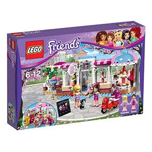 LEGO乐高Friends朋友系列心湖城纸杯蛋糕咖啡厅41119
