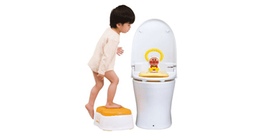 训练宝宝如厕好伙伴：面包超人pinocchio婴幼儿五合一音乐坐便器