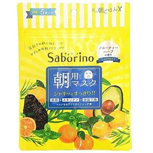 saborino 早安免洗面膜 60秒深层补水BCL懒人面膜 5片