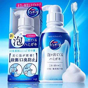 kao花王 舌头口腔杀菌防止口臭清洁泡沫牙膏 190ml