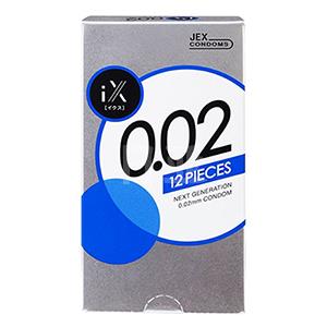 JEX ix 0.02防过敏超薄安全套 12只装
