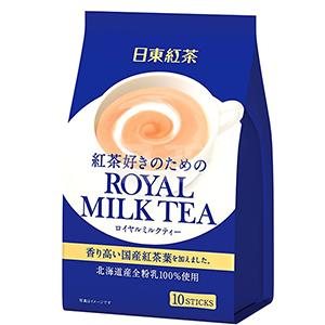 新低！日东红茶 皇家奶茶 10支*6袋