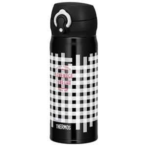 史低价！THERMOS膳魔师JNL-403保温杯 400ml 黑格子款