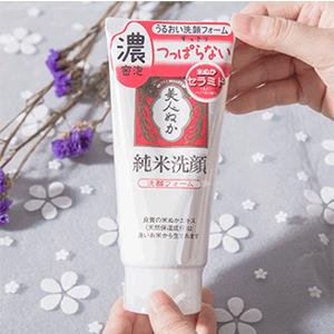 纯米美人 米糠补水保湿洗面奶 135g