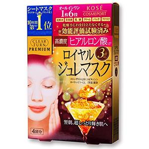 Kose高丝 六合一蜂王浆面膜 4片装