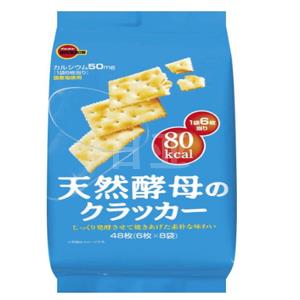 BOURBON布尔本 天然酵母咸苏打饼干 48枚入x6包