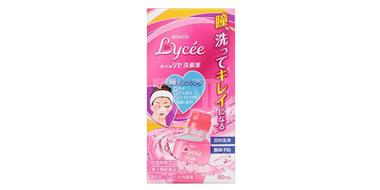 ROHTO乐敦Lycee小红花眼部护理洗眼液 80ml