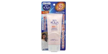 乐敦SKIN AQUA水感保湿防晒霜 SPF50+/PA++++ 80g