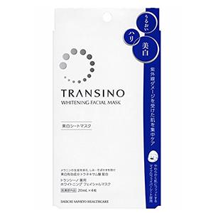 第一三共 transino美白面膜 20ml*4枚
