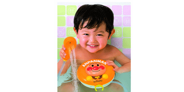 宝宝玩水必备！Anpanman面包超人婴幼儿淋浴花洒玩具
