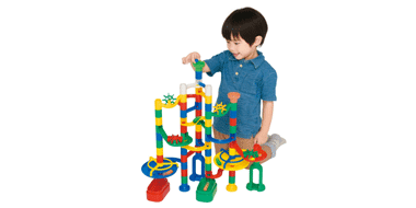 Kumon 立体拼搭轨道桥梁 积木玩具