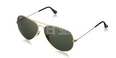 Ray Ban雷朋 Aviator系列RB3025经典飞行员太阳镜