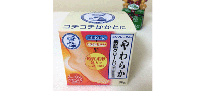 曼秀雷敦 Mentholatum 尿素维生素E护足霜145g