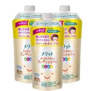 花王 Merry 舒爽儿童护发素 桃子味 替换装 285ml × 3个