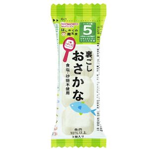 Wakodo 和光堂 婴幼儿辅食 鳕鱼块 2.6g×6个