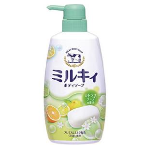 Cow牛牌 美肌泡沫沐浴露  清新柑橘 550ml